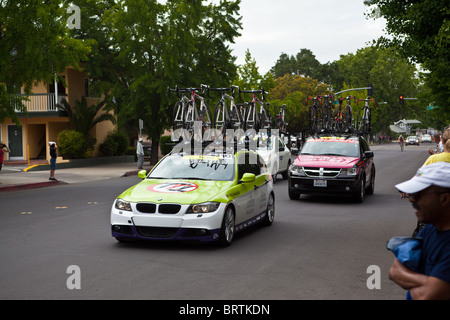 Szene aus der 2010 Amgen Tour of California Stockfoto