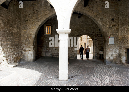 Vence ist nur im inland an der Cote d ' Azur und ein Paradies für Künstler in der Provence Stockfoto