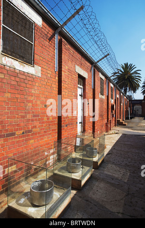 Innere des Constitution Hill (ehemalige Apartheid-Gefängnis), Hillbrow, Johannesburg, Gauteng, Südafrika Stockfoto