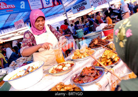 Pasar Atas, Bukittingi, Sumatra, Indonesien Stockfoto