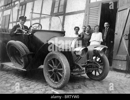 Oldtimer, historische Aufnahme, ca. 1926 Stockfoto