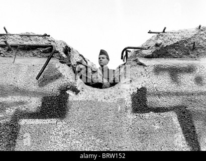 Fall der Berliner Mauer, Sonntag, 12. November 1989 Stockfoto