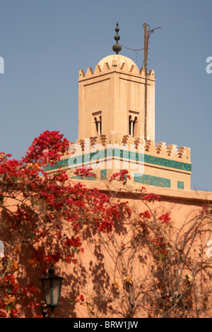 MARRAKESCH: BEN YOUSSEF MOSCHEE Stockfoto