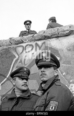 Fall der Berliner Mauer, Sonntag, 12. November 1989 Stockfoto