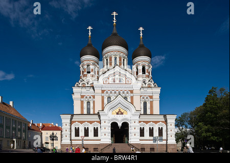 Alexander-Newski-Kathedrale, Tallinn, Estland, Baltikum Stockfoto