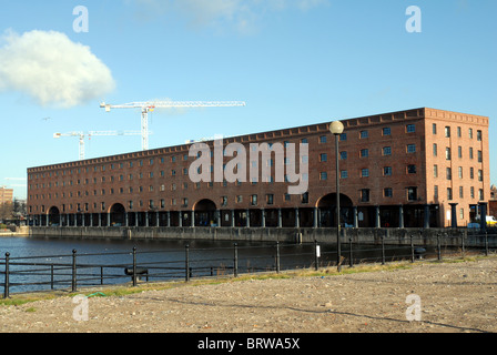 Wapping Kai Lager wurde im Jahre 1856 vom gleichen Architekten Jesse Hartley, wie nahe gelegenen Albert Docks, Liverpool, England, UK gebaut Stockfoto