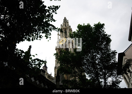 Kathedrale von Antwerpen, der Kathedrale unserer lieben Frau Stockfoto