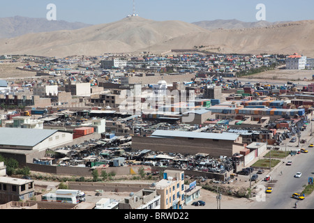 Blick auf die Stadt Herat, Afghanistan Stockfoto