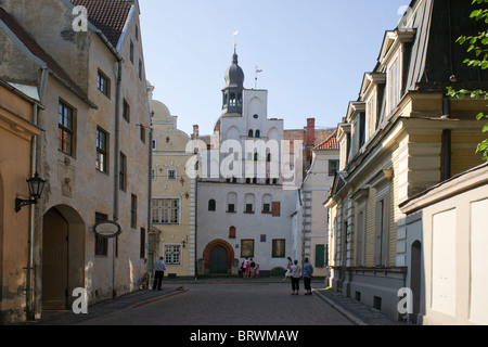 Altstadt Rigas älteste Haus Stockfoto