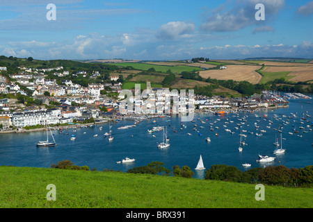 Blick über Kingsbridge Estuary, Salcombe Stockfoto