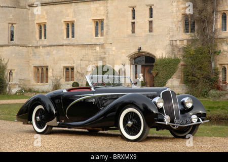 Delahaye 135 MS Cabrio 1938 Stockfoto