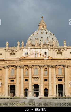 Rom. Italien. St.-Peter Basilika, Vatikanstadt.  San Pietro. Stockfoto