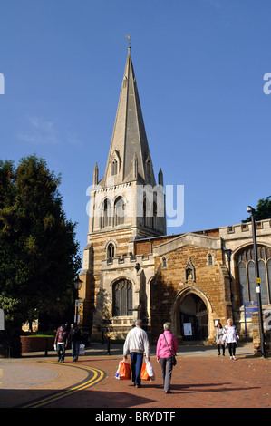 Allerheiligen Kirche, Wellingborough, Northamptonshire, England, UK Stockfoto