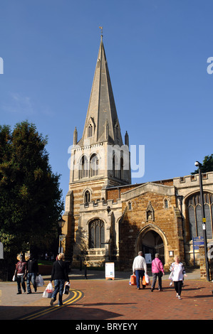 Allerheiligen Kirche, Wellingborough, Northamptonshire, England, UK Stockfoto
