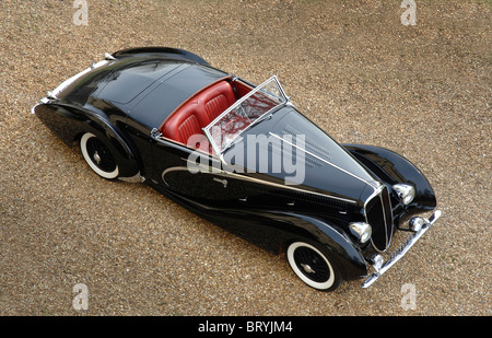 Delahaye 135 MS Cabrio 1938 Stockfoto