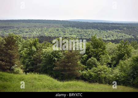 Blick vom Fort Douaumont, Verdun, Frankreich Stockfoto