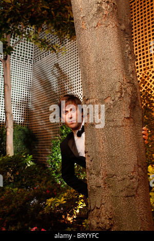 THOMAS DUTRONC, MANOUCHE JAZZ (GYPSY SWING) GITARRIST UND SÄNGER Stockfoto