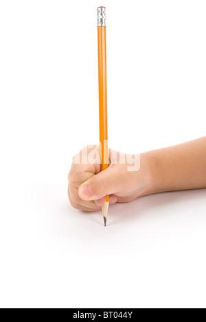 Handschrift in der Nähe erschossen Stockfoto