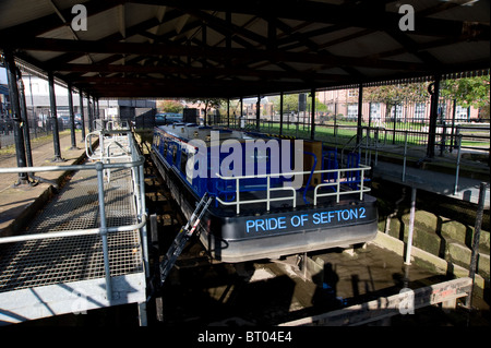 "Pride of Sefton 2" in Wigan Trockendock Stockfoto