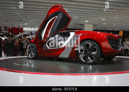 Renault-Konzeptauto DEZIR, Paris Auto Show 2010, Paris, Porte de Versailles Stockfoto