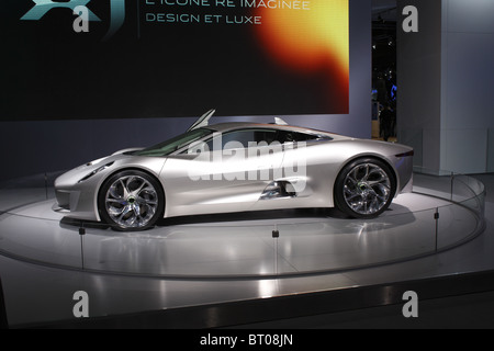 Jaguar C - X 75, Paris Auto Show 2010, Paris, Porte de Versailles Stockfoto