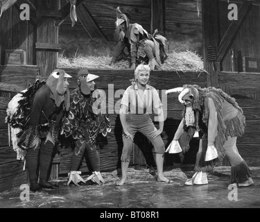 DURCH das Licht von der SILBRIG Mond 1953 Warner Film mit Doris Day musikalische Stockfoto