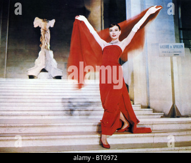 FUNNY FACE 1956 Paramount Film mit Audrey Hepburn Stockfoto