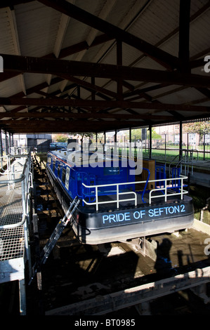 "Pride of Sefton 2" in Wigan Trockendock Stockfoto