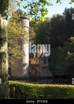 Schloss Mespelbrunn, Spessart, Deutschland Stockfoto