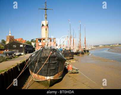 Brent Schiff Boot Ebbe Hythe Kai, Maldon, Essex, England Stockfoto