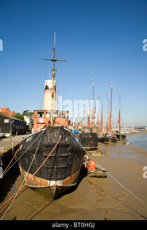 Brent Schiff Boot Ebbe Hythe Kai, Maldon, Essex, England Stockfoto