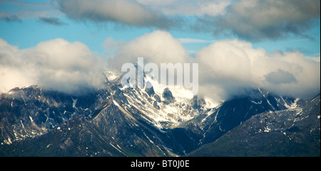 Höchsten Berg Mount McKinley in Alaska USA Nord Amerika Denali National Park Stockfoto