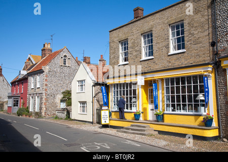 Cley next to Sea village Stockfoto