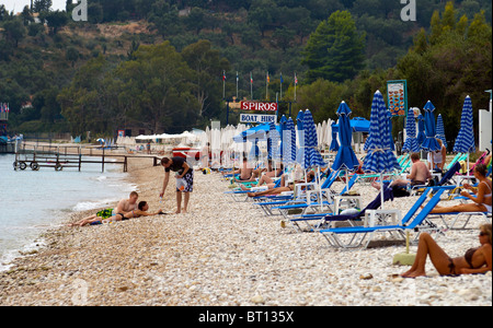 Barbati Beach, Korfu, Ionische Inseln Griechenland. Stockfoto