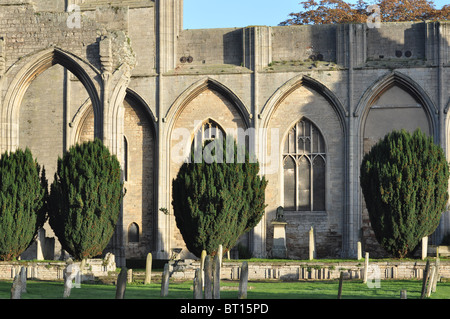 Crowland- oder Croyland - Abtei, Lincolnshire Stockfoto