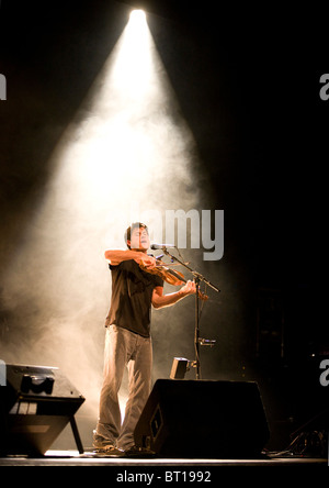 Englischer Folk-Sänger Seth Lakeman Konzert, 2000 Stockfoto