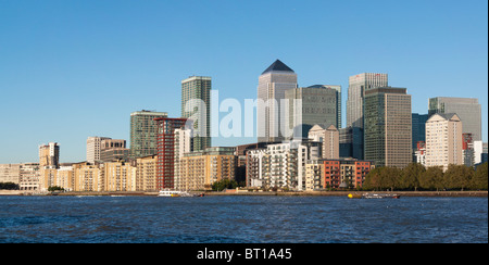 Isle of Dogs - Docklands - Tower Hamlets - London. Stockfoto