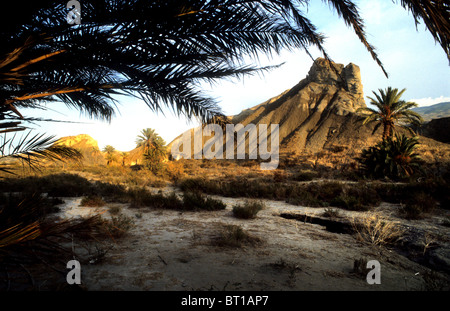 Wüste der spanischen Sierra Nevada-Andalusien Spanien Stockfoto