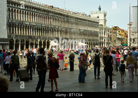Piazza San Marco in Venedig Italien Stockfoto