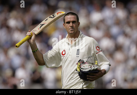 Englischer Cricketspieler Kevin Pietersen. Bild von James Boardman. Stockfoto