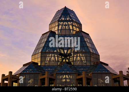 Sonnenuntergang auf der National Gallery of Canada in Ottawa Mittwoch, 29. September 2010 Stockfoto