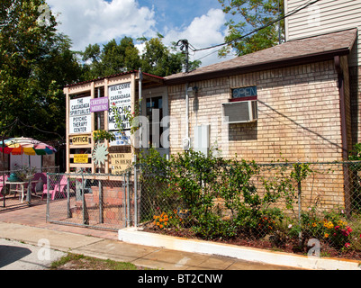 Bürgersteig Medien Cassadaga spiritistischen Camp in Zentral-Florida-USA Stockfoto