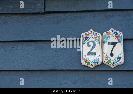 Kanada, Neufundland und Labrador, St. John. Typische bunte St. Johns Haus. Stockfoto