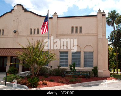 Colby Gedächtnistempel Cassadaga spiritistischen Camp in Zentral-Florida-USA Stockfoto