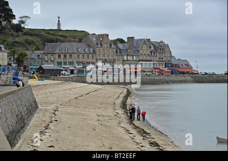 Direkt am Meer Cancale Ille-et-Vilaine Brittany France Stockfoto