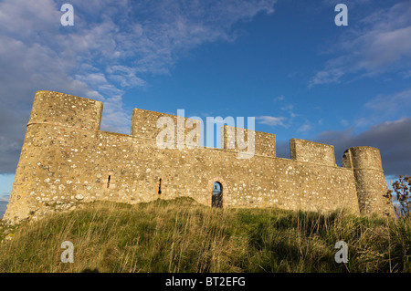 Hume Schloss - restaurierten alten Hügel obere Befestigung Vorfahren Basis des Clans nach Hause Stockfoto