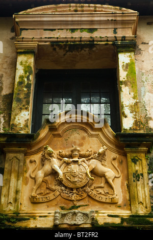 Galle Fort wurde zuerst von den Portugiesen erbaut, dann durch die Holländer im 17. Jahrhundert entwickelt. Stockfoto