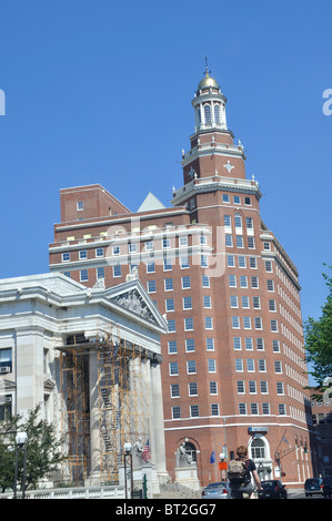 New Haven, Connecticut, New England, USA - Union und New Haven Trust Building, jetzt Wachovia Bank Stockfoto