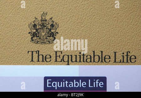 Die Equitable Life Stockfoto