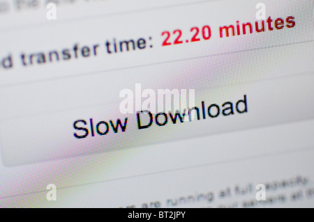 Rapidshare Datei-sharing-website Stockfoto